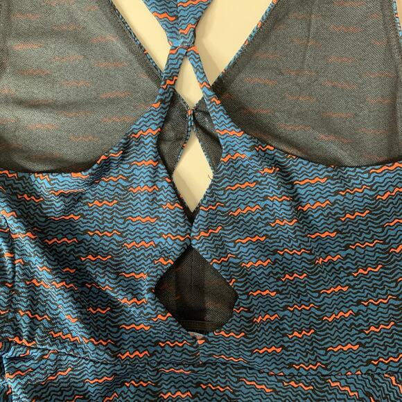 3/$20 Silence + Noise Urban Outfitters abstract print cutout skater dress SZ XS - Picture 7 of 9